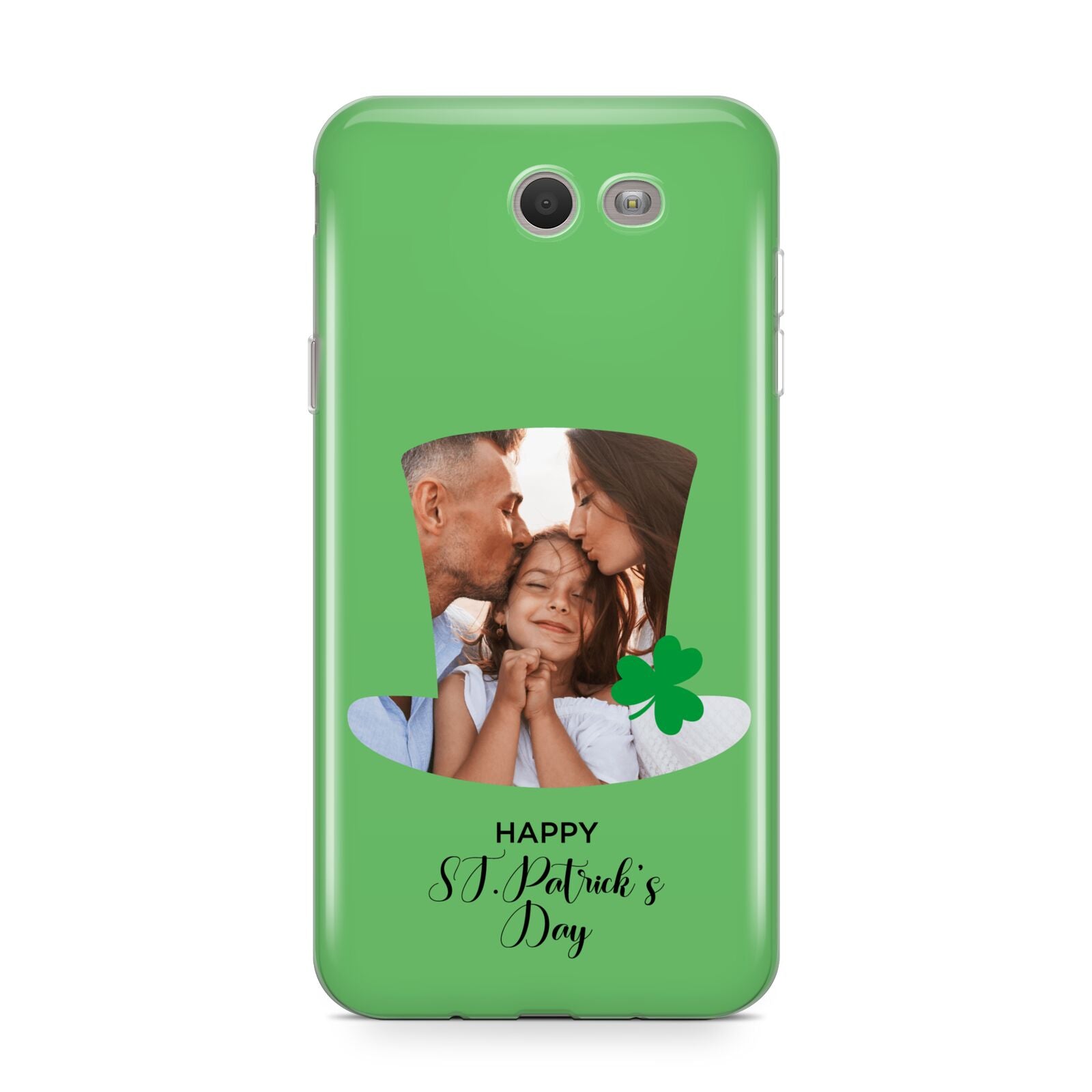 Photo Upload Leprechaun Hat Samsung Galaxy J7 2017 Case