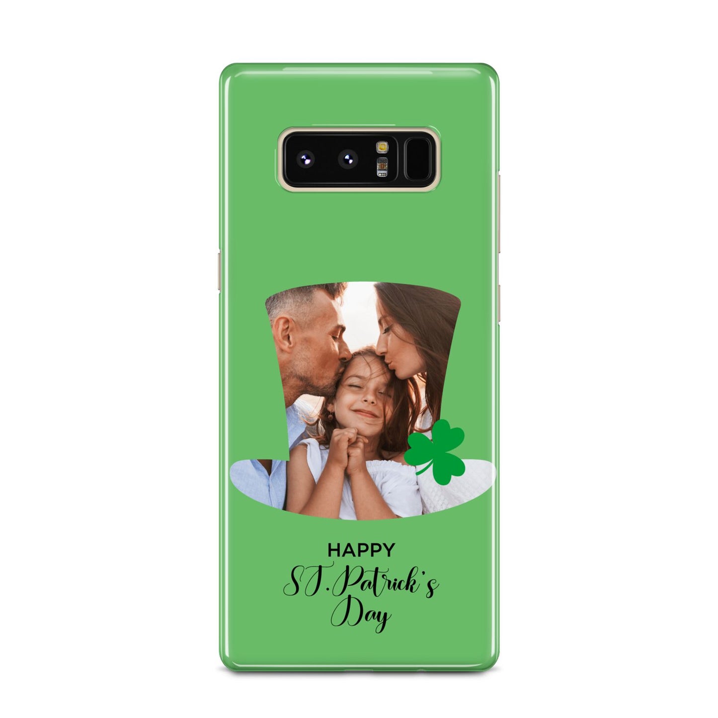 Photo Upload Leprechaun Hat Samsung Galaxy Note 8 Case