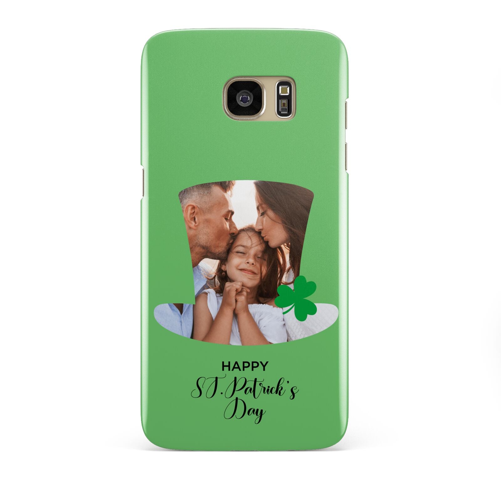Photo Upload Leprechaun Hat Samsung Galaxy S7 Edge Case