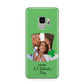 Photo Upload Leprechaun Hat Samsung Galaxy S9 Case
