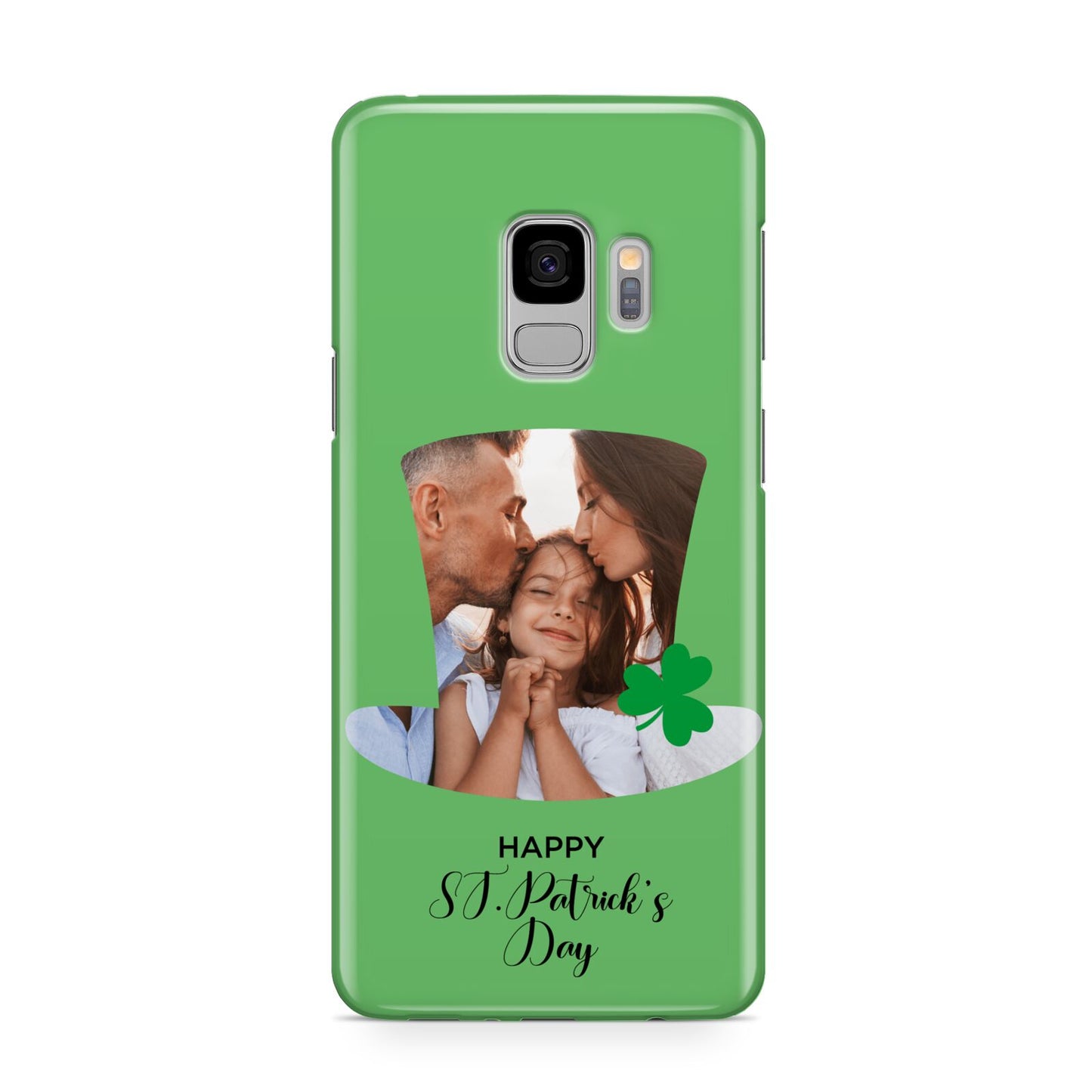 Photo Upload Leprechaun Hat Samsung Galaxy S9 Case