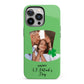 Photo Upload Leprechaun Hat iPhone 13 Pro Full Wrap 3D Tough Case