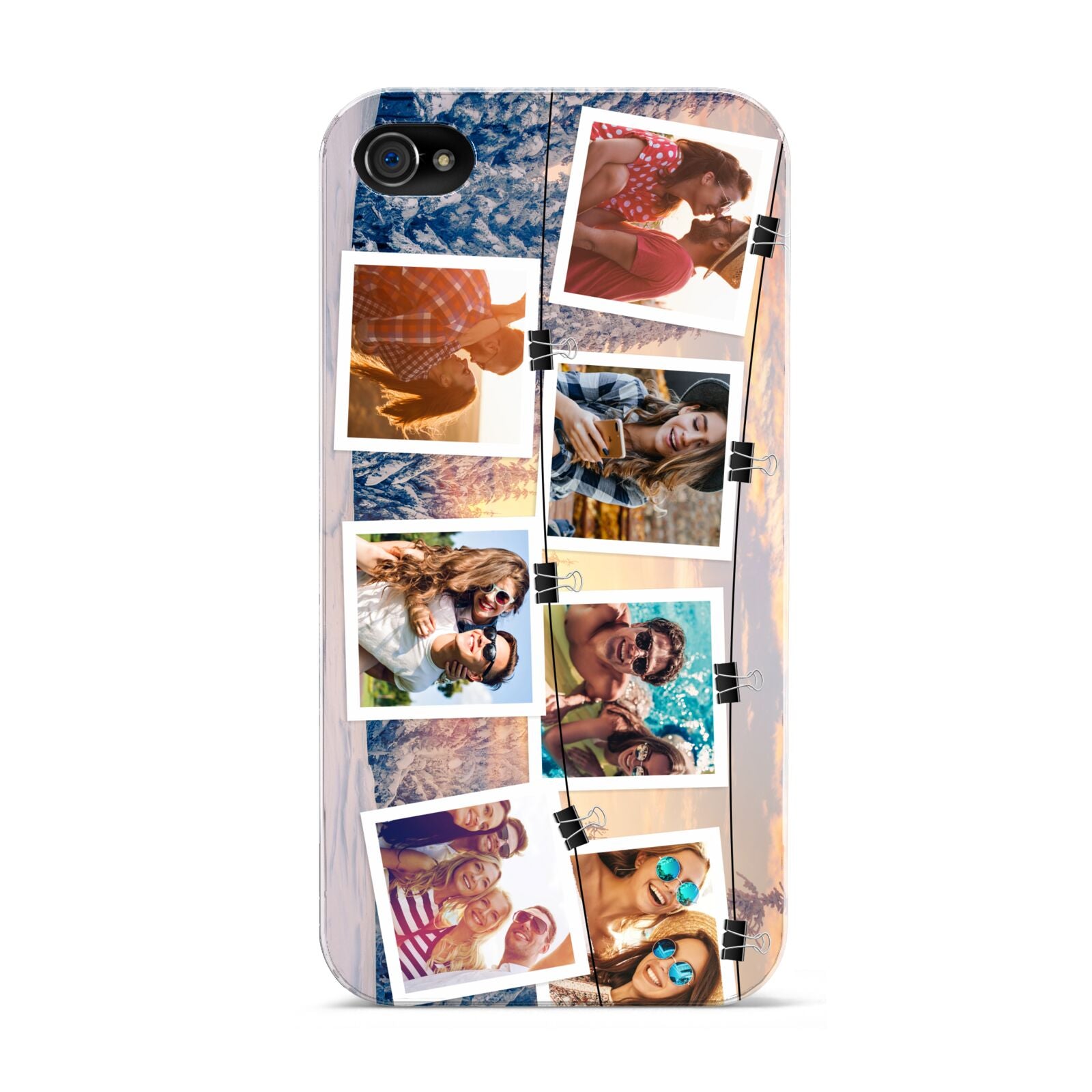 Photo Upload Montage Apple iPhone 4s Case