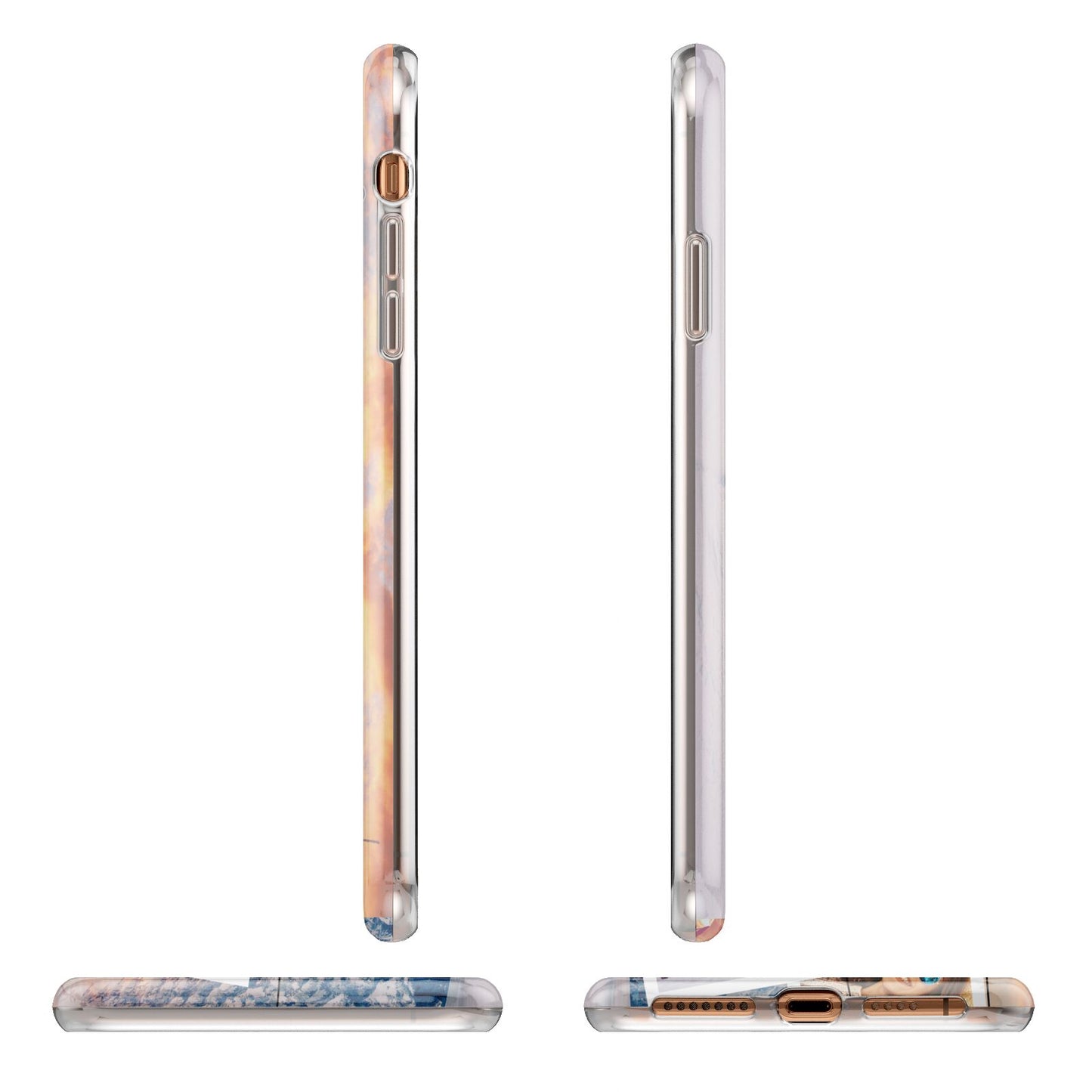 Photo Upload Montage Apple iPhone XS Max 3D Wrap Tough Case Alternative Image Angles