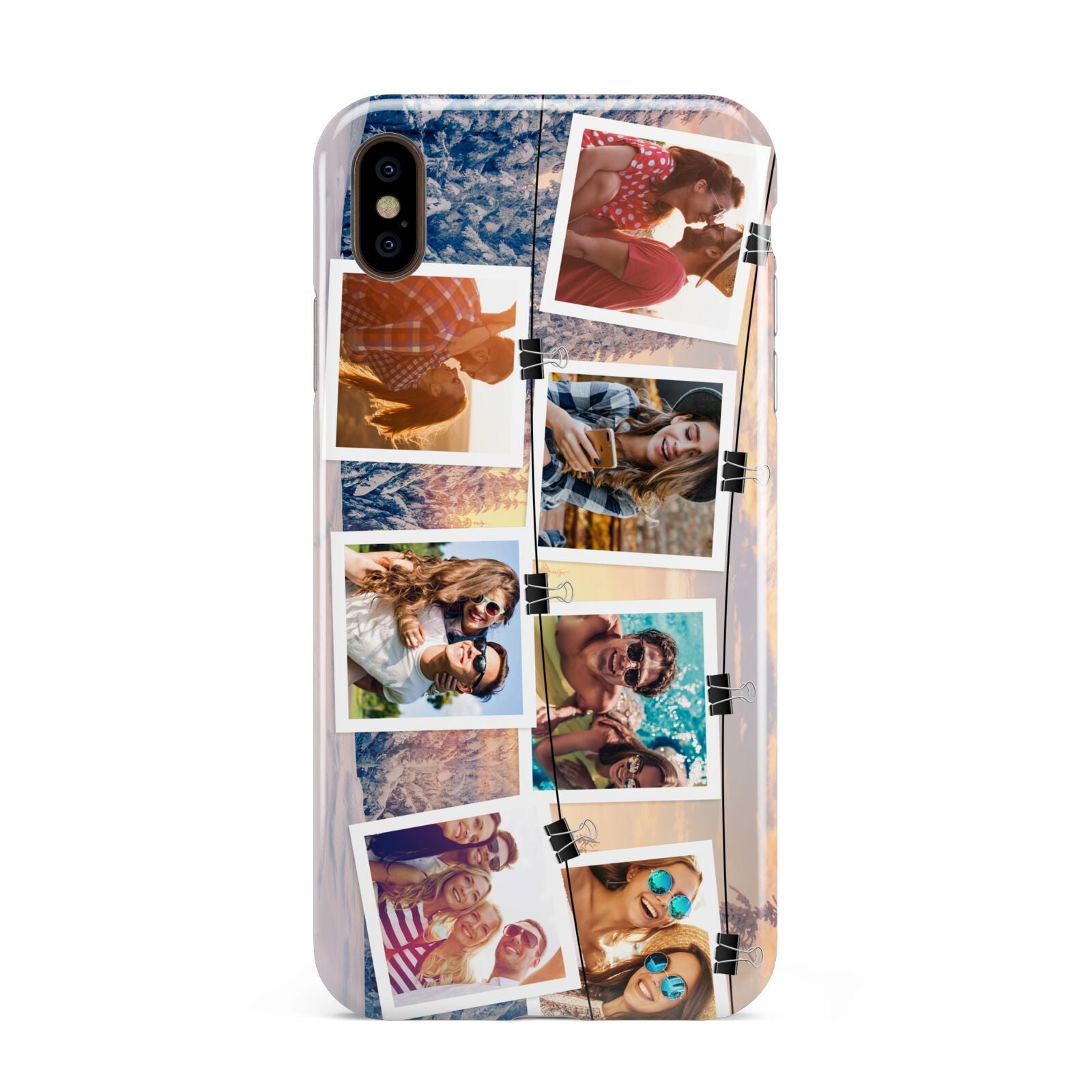 Photo Upload Montage Apple iPhone Xs Max 3D Tough Case