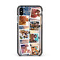 Photo Upload Montage Apple iPhone Xs Max Impact Case Black Edge on Black Phone