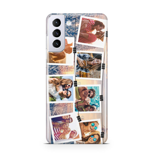 Photo Upload Montage Samsung S21 Plus Phone Case
