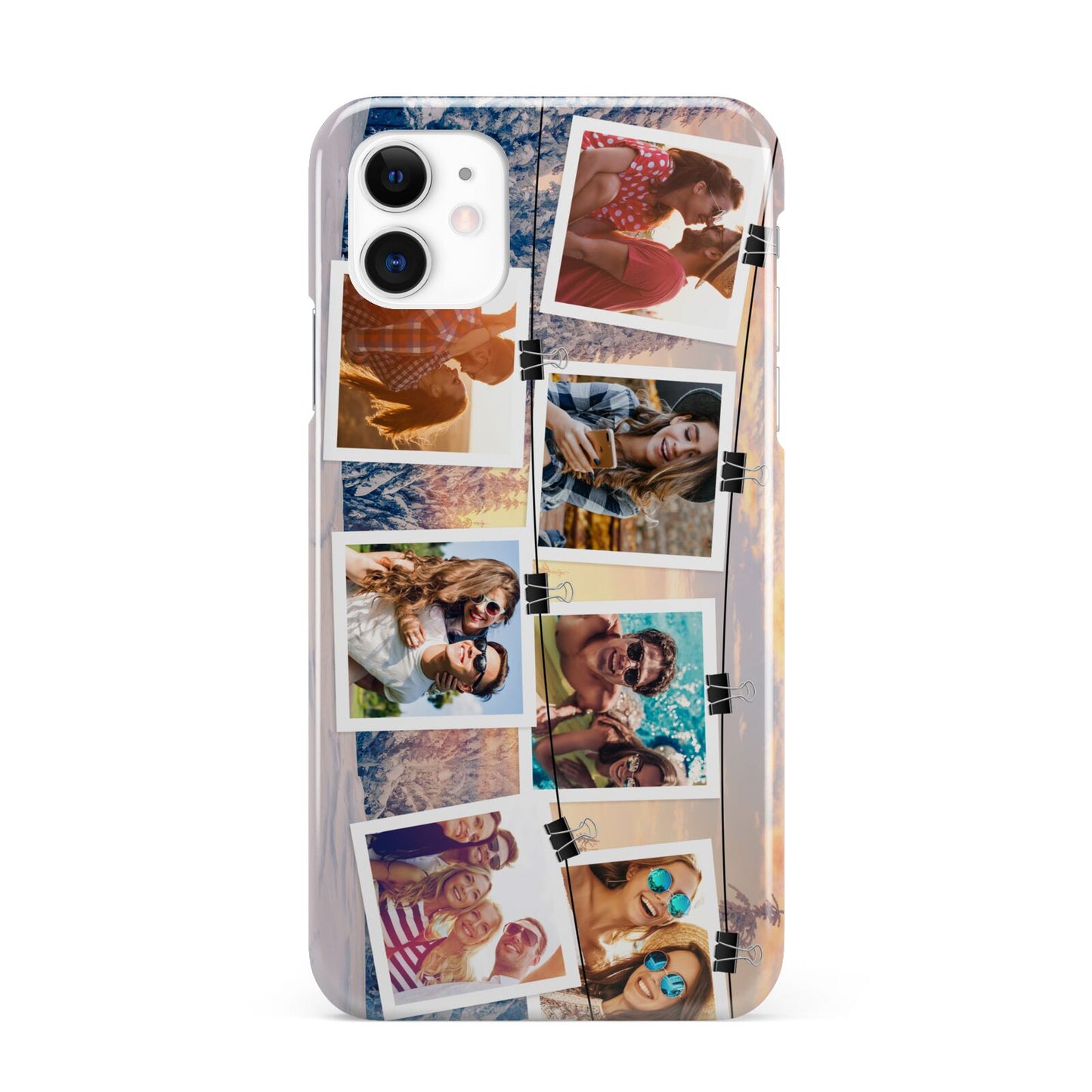 Photo Upload Montage iPhone 11 3D Snap Case
