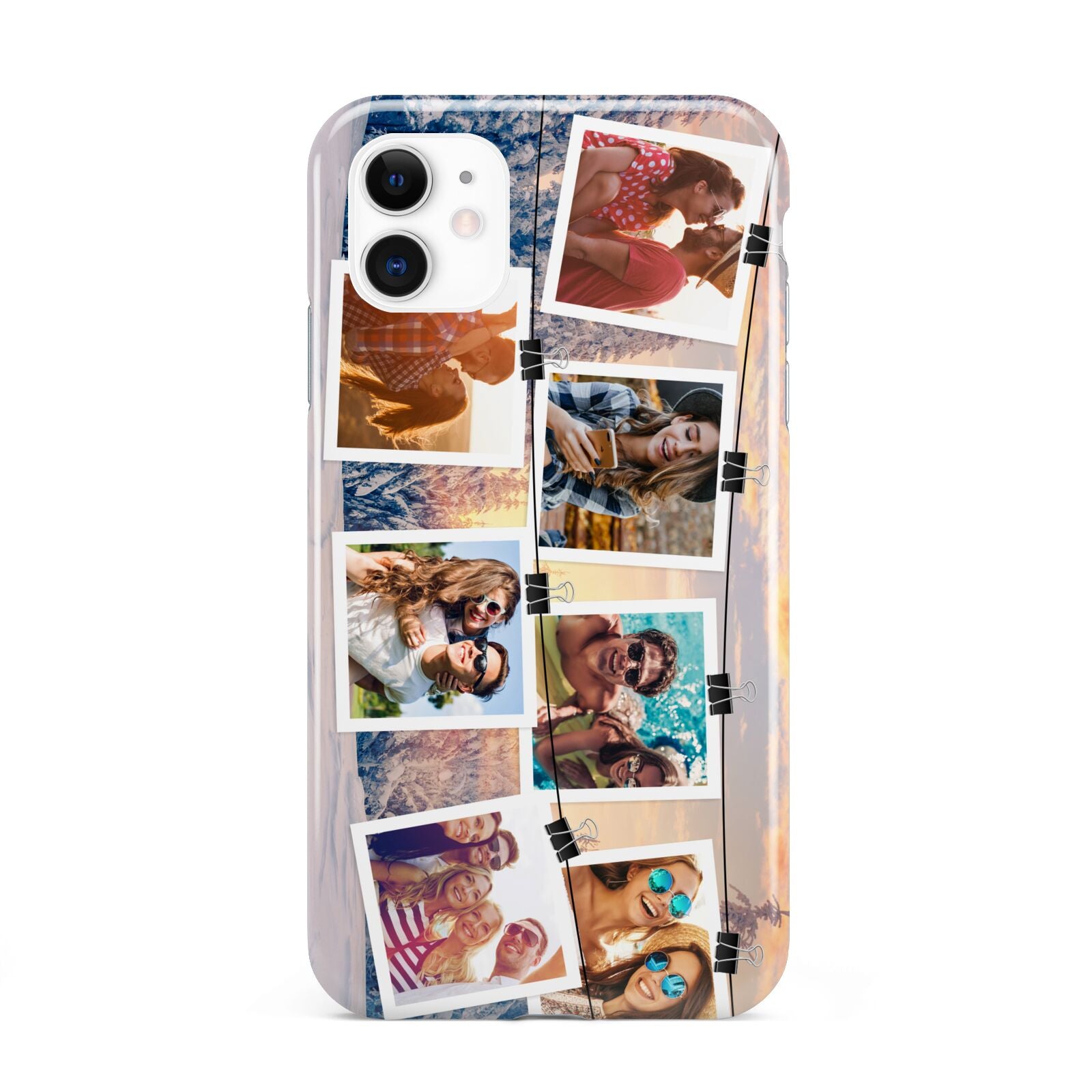 Photo Upload Montage iPhone 11 3D Tough Case