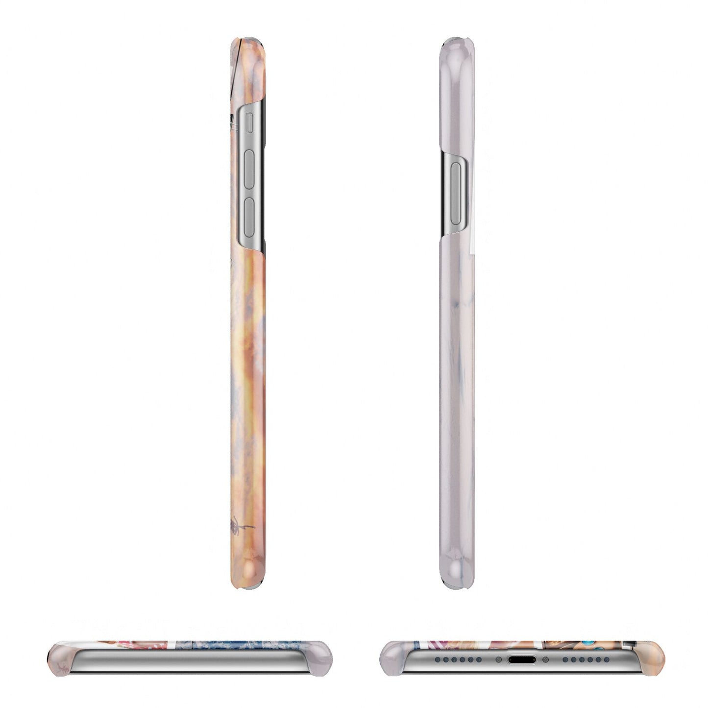 Photo Upload Montage iPhone 11 Pro 3D Snap Case Angle Images