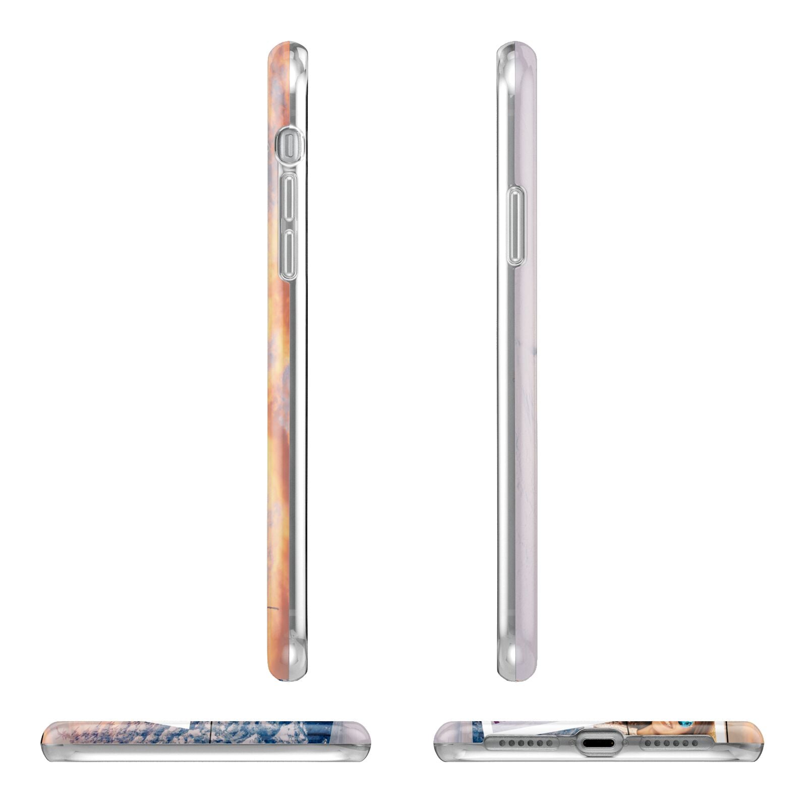 Photo Upload Montage iPhone 11 Pro 3D Tough Case Angle Images