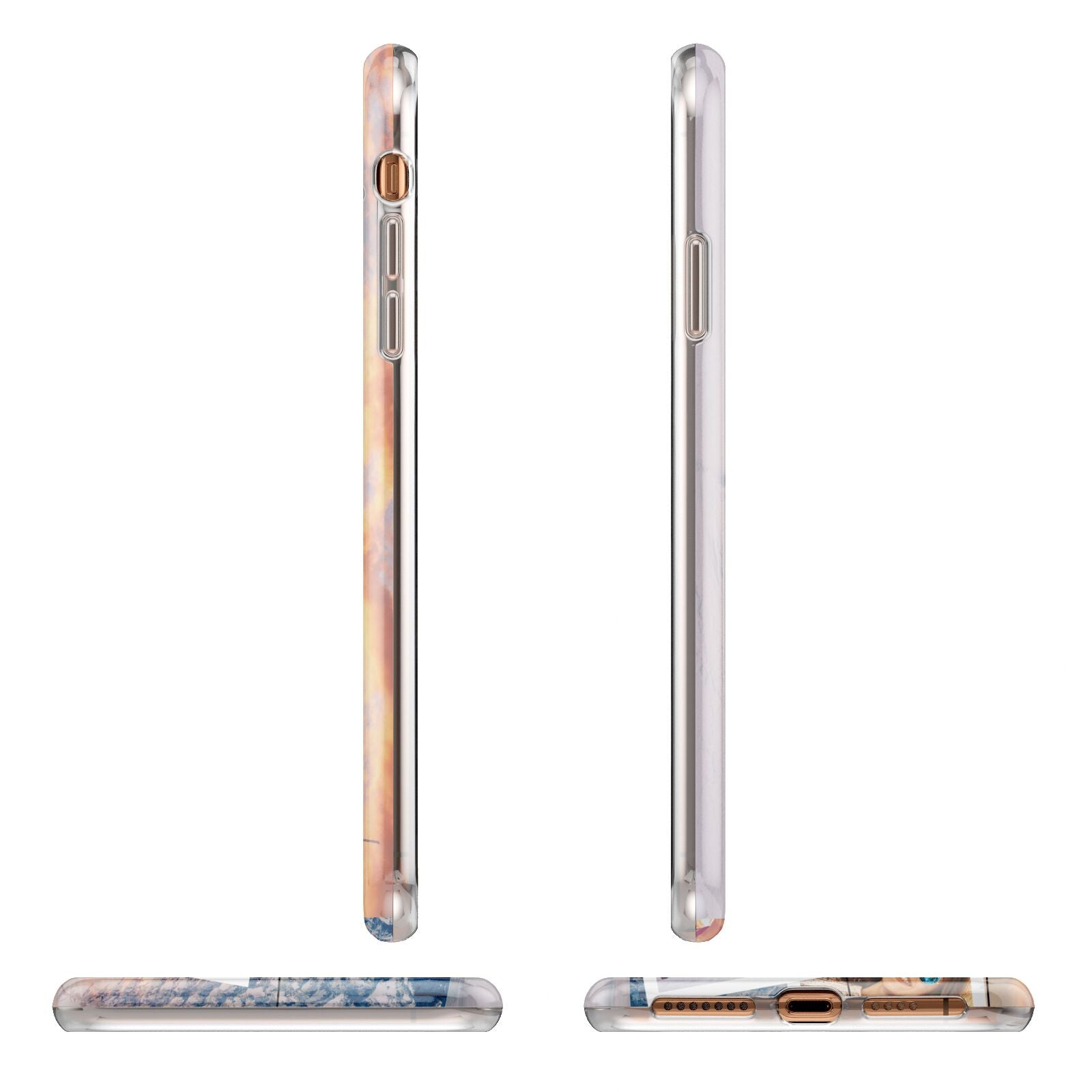 Photo Upload Montage iPhone 11 Pro Max 3D Tough Case Angle Images