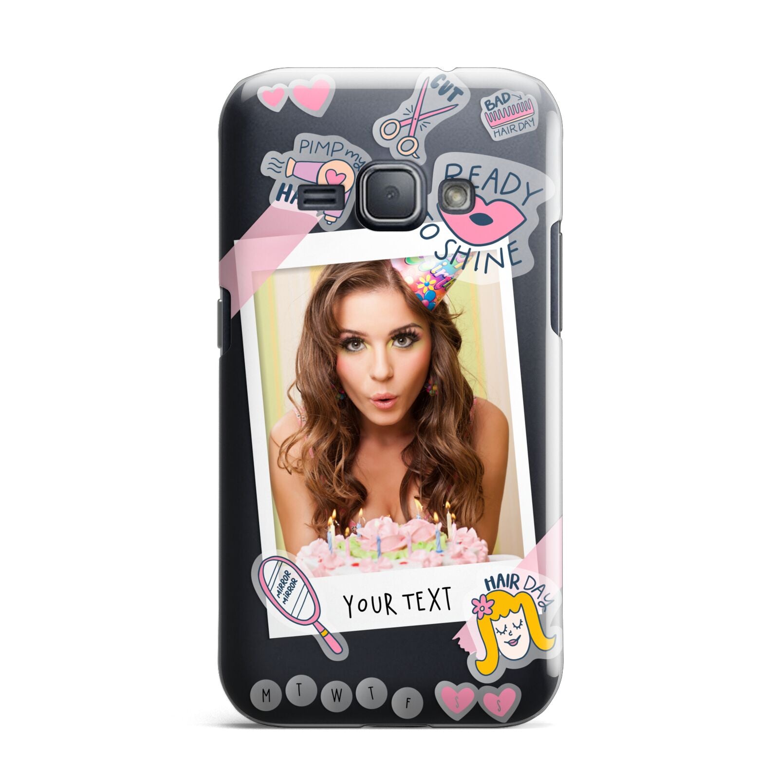 Photo Upload with Text Samsung Galaxy J1 2016 Case