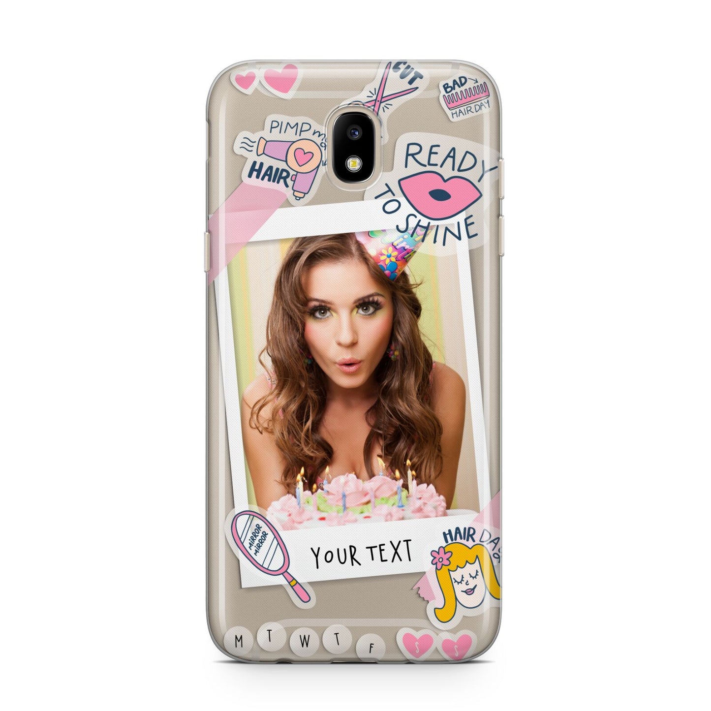 Photo Upload with Text Samsung J5 2017 Case