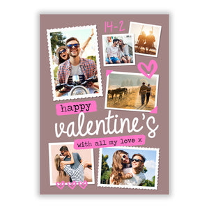 Photo Valentines Greetings Card
