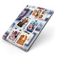 Photo Wall Montage Upload Apple iPad Case on Grey iPad Side View