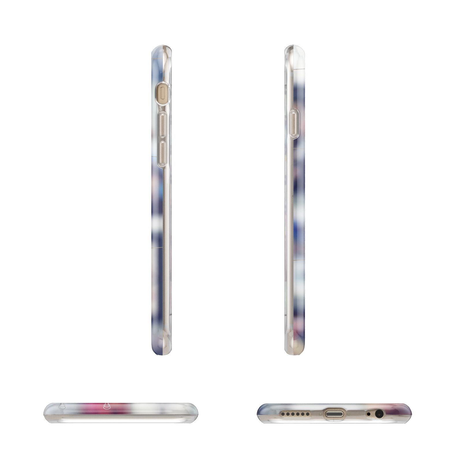 Photo Wall Montage Upload Apple iPhone 6 3D Wrap Tough Case Alternative Image Angles