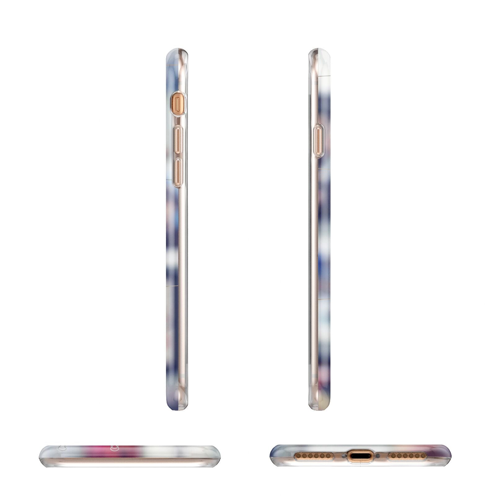 Photo Wall Montage Upload Apple iPhone 7 8 3D Wrap Tough Case Alternative Image Angles