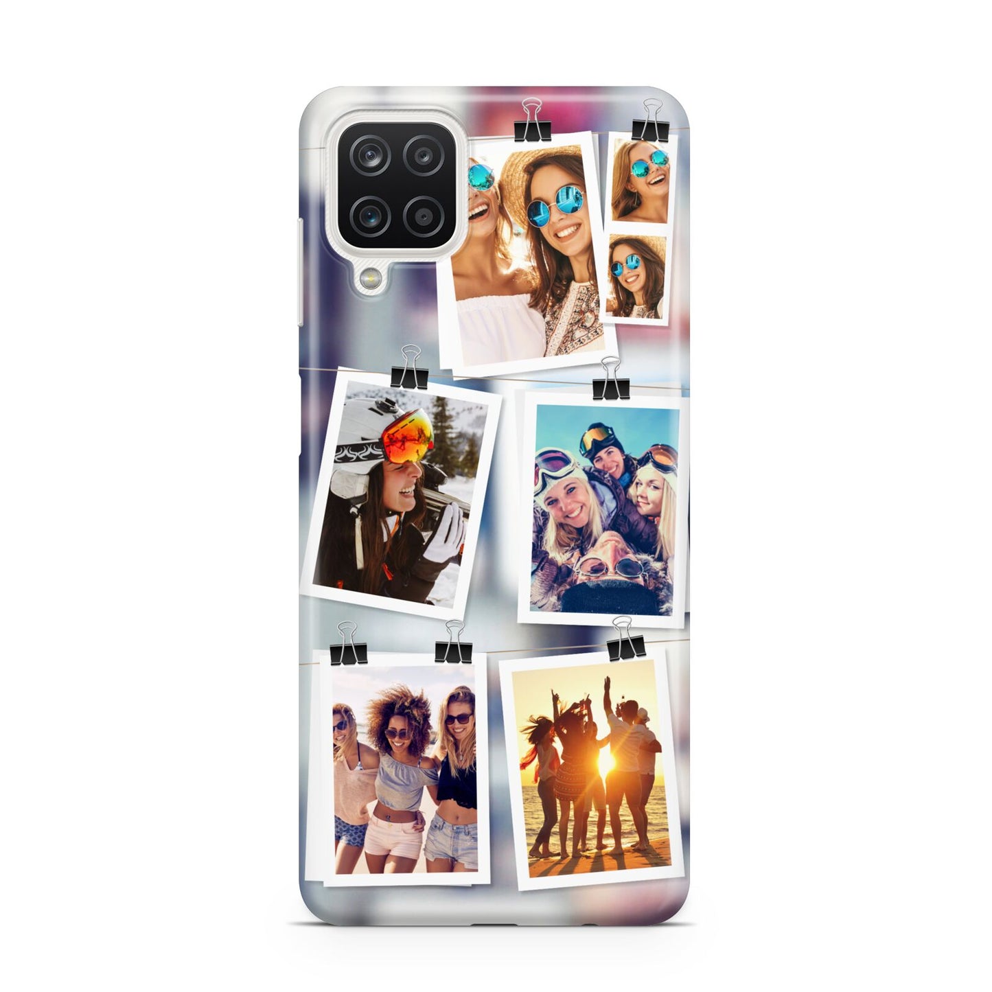 Photo Wall Montage Upload Samsung A12 Case