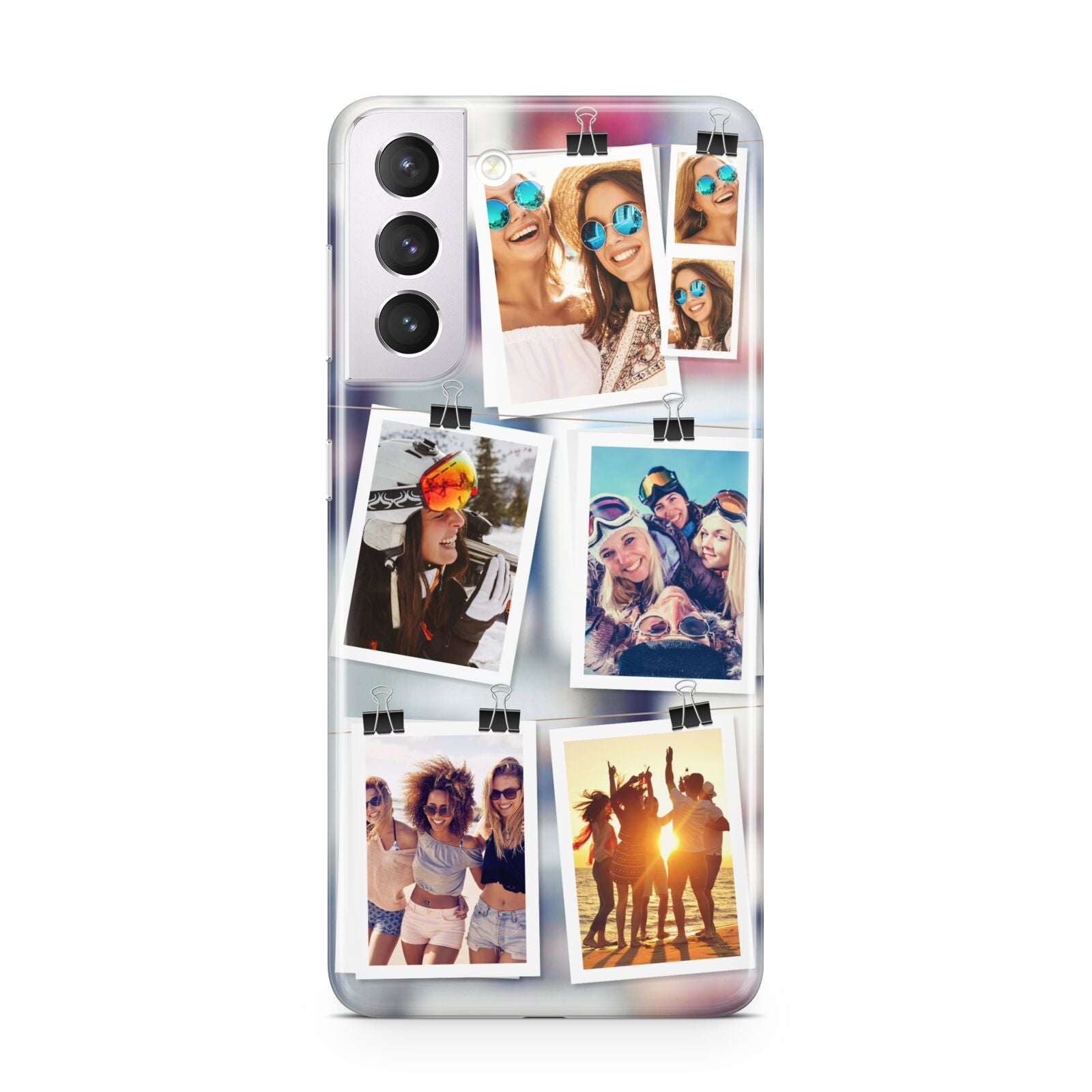 Photo Wall Montage Upload Samsung S21 Case
