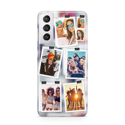 Photo Wall Montage Upload Samsung S21 Case
