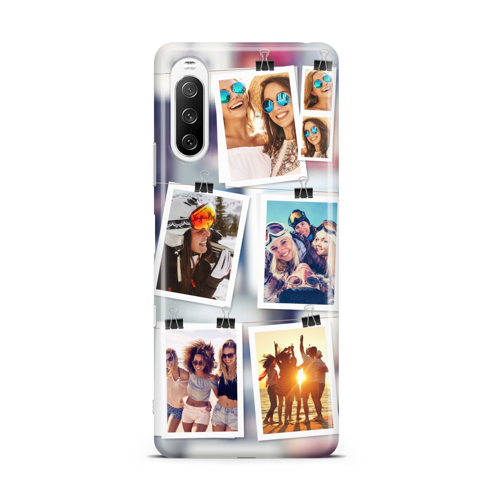Photo Wall Montage Upload Sony Xperia 10 III Case