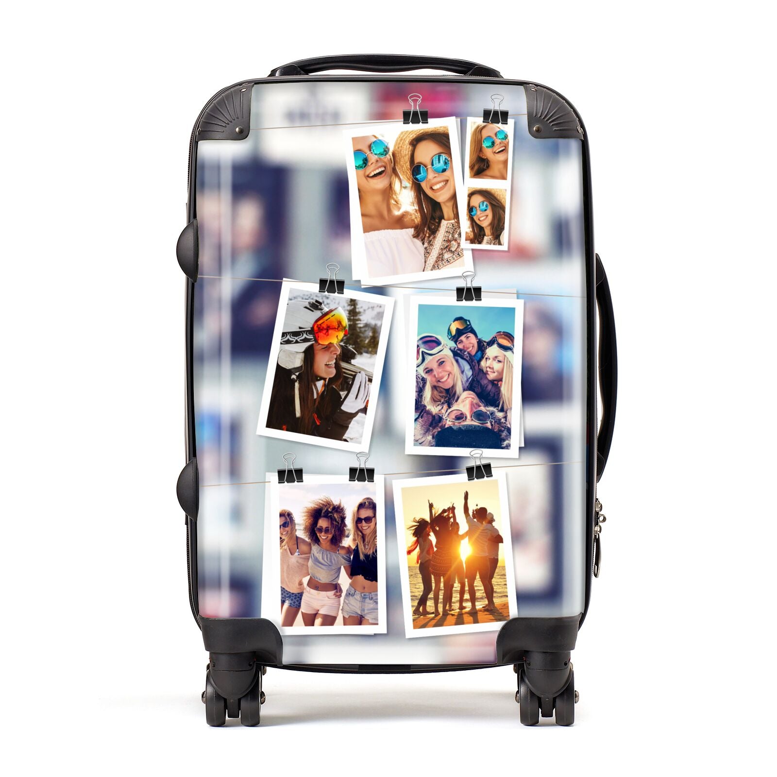 Photo Wall Montage Upload Suitcase