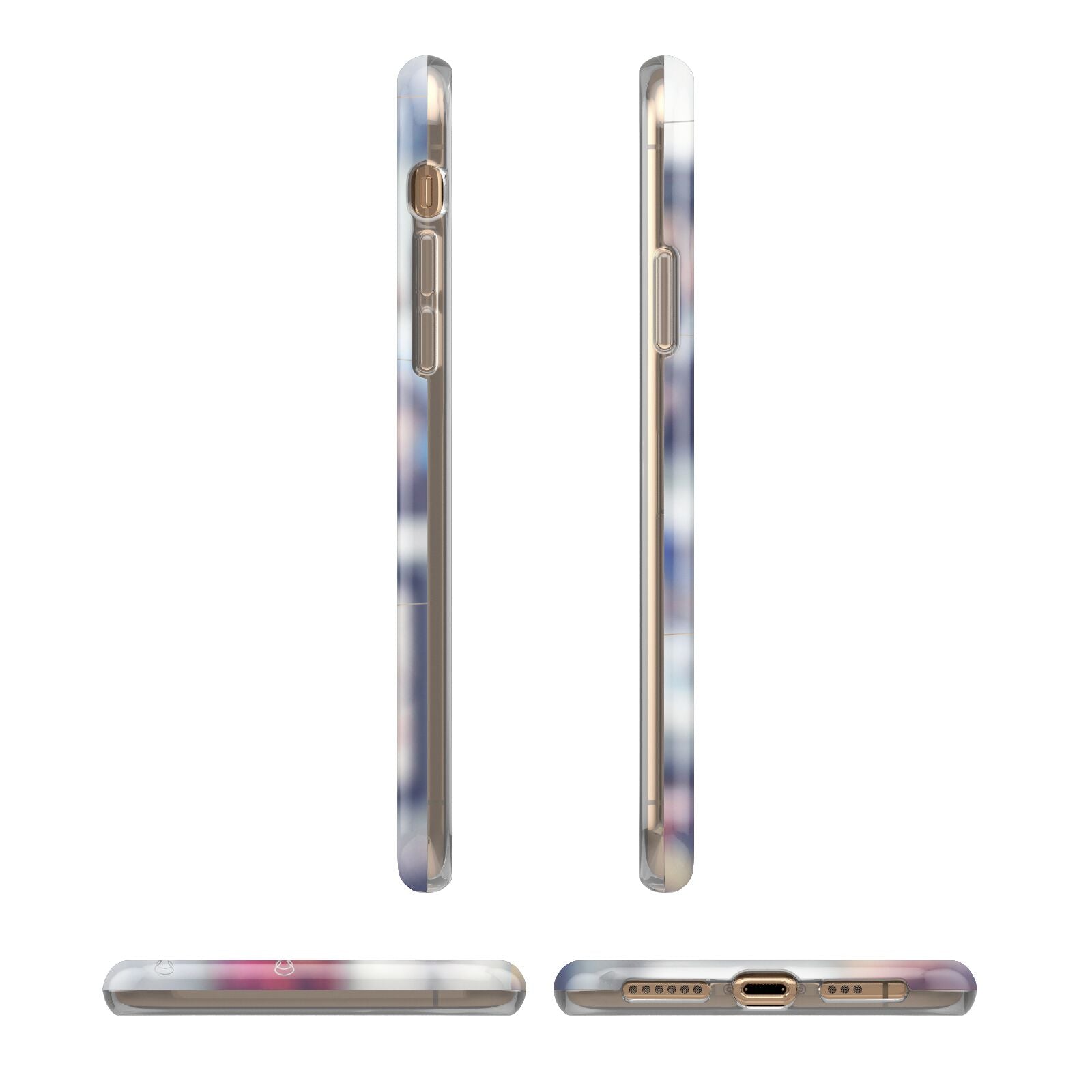 Photo Wall Montage Upload iPhone 11 3D Tough Case Angle Images