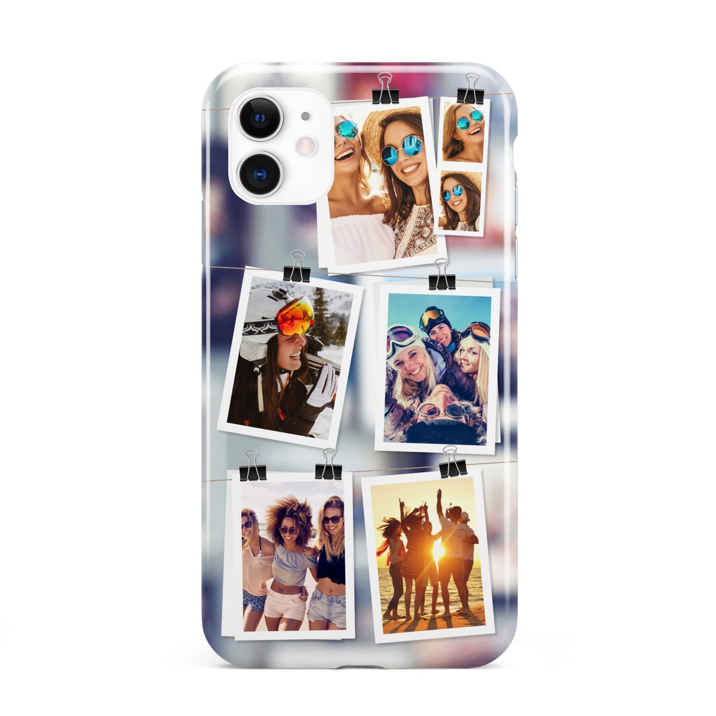 Photo Wall Montage Upload iPhone 11 3D Tough Case