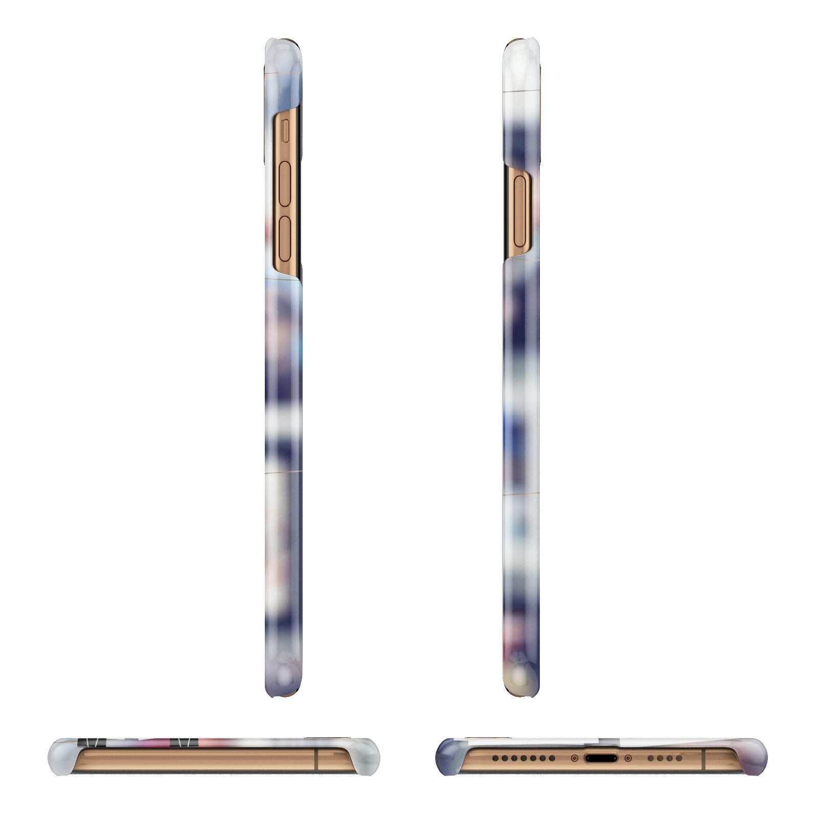 Photo Wall Montage Upload iPhone 11 Pro Max 3D Snap Case Angle Images