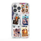 Photo Wall Montage Upload iPhone 13 Pro Clear Bumper Case