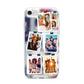 Photo Wall Montage Upload iPhone 7 Bumper Case on Silver iPhone