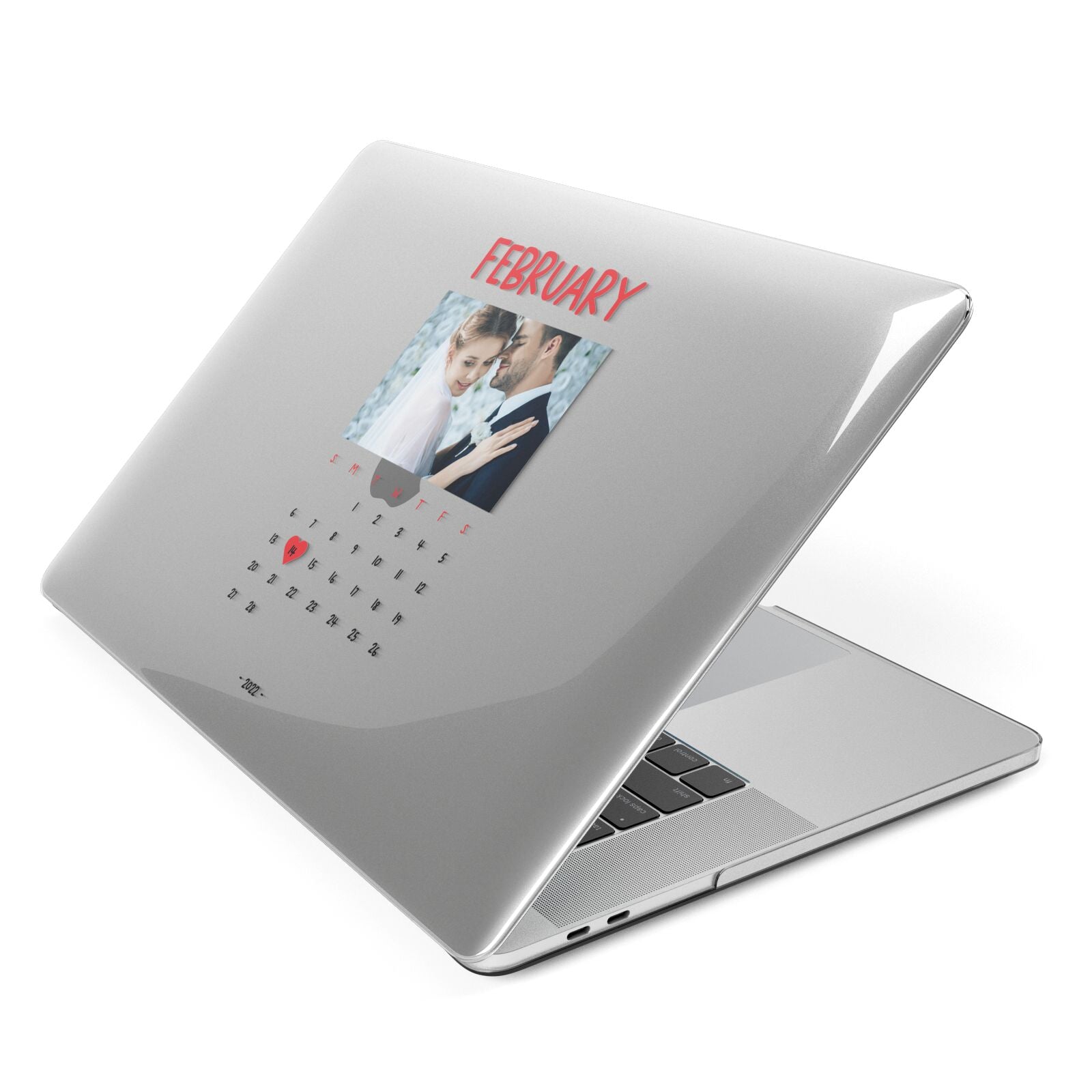 Photo Wedding Anniversary Apple MacBook Case Side View