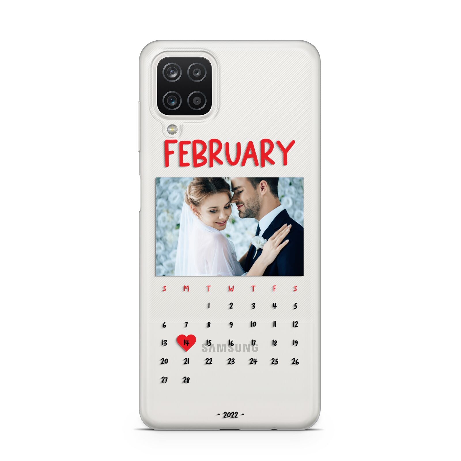 Photo Wedding Anniversary Samsung A12 Case