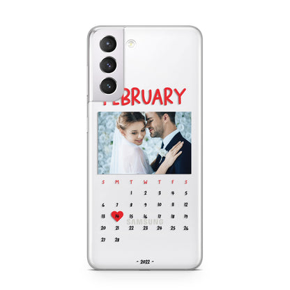 Photo Wedding Anniversary Samsung S21 Case