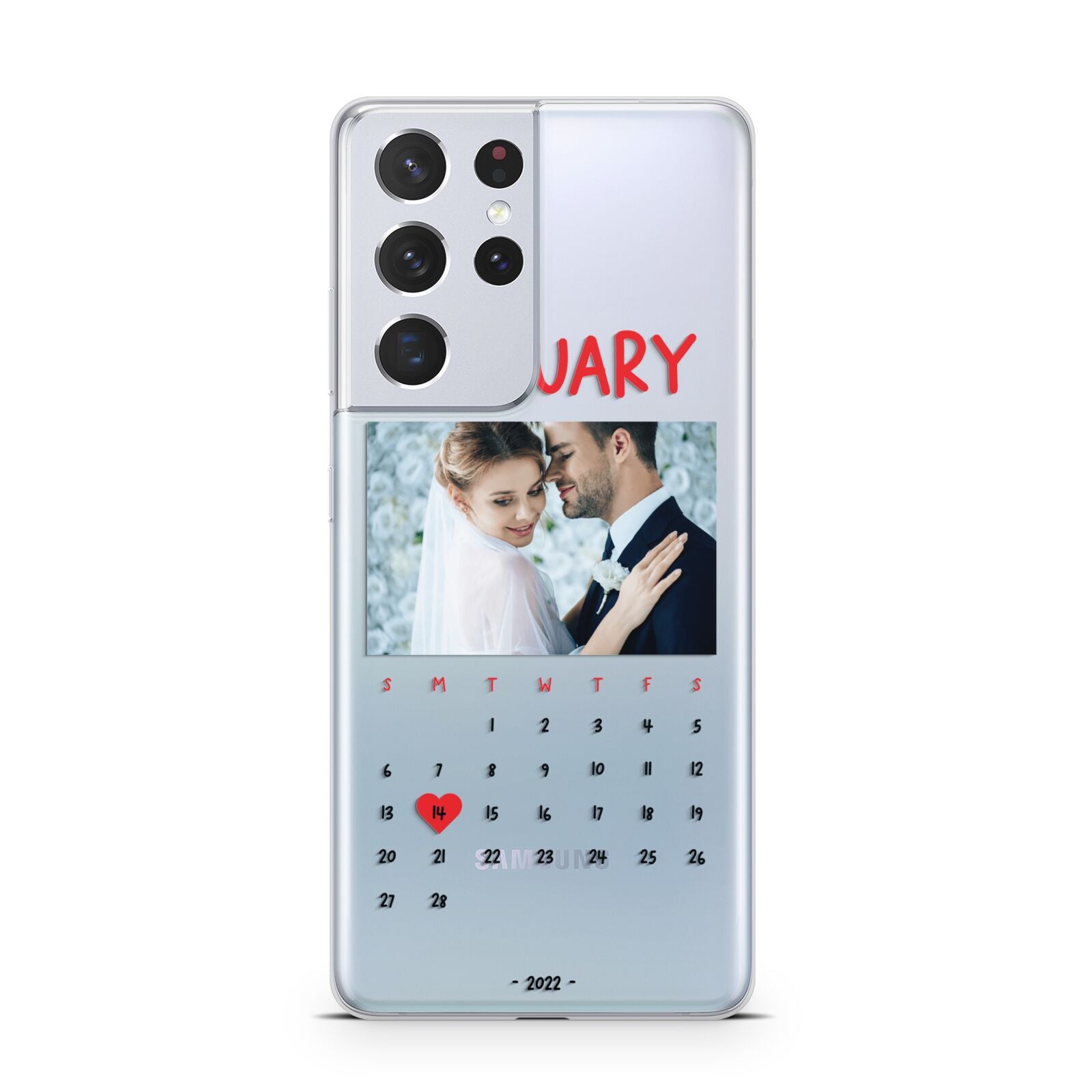 Photo Wedding Anniversary Samsung S21 Ultra Case