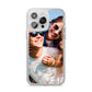 Photo iPhone 14 Pro Max Clear Tough Case Silver
