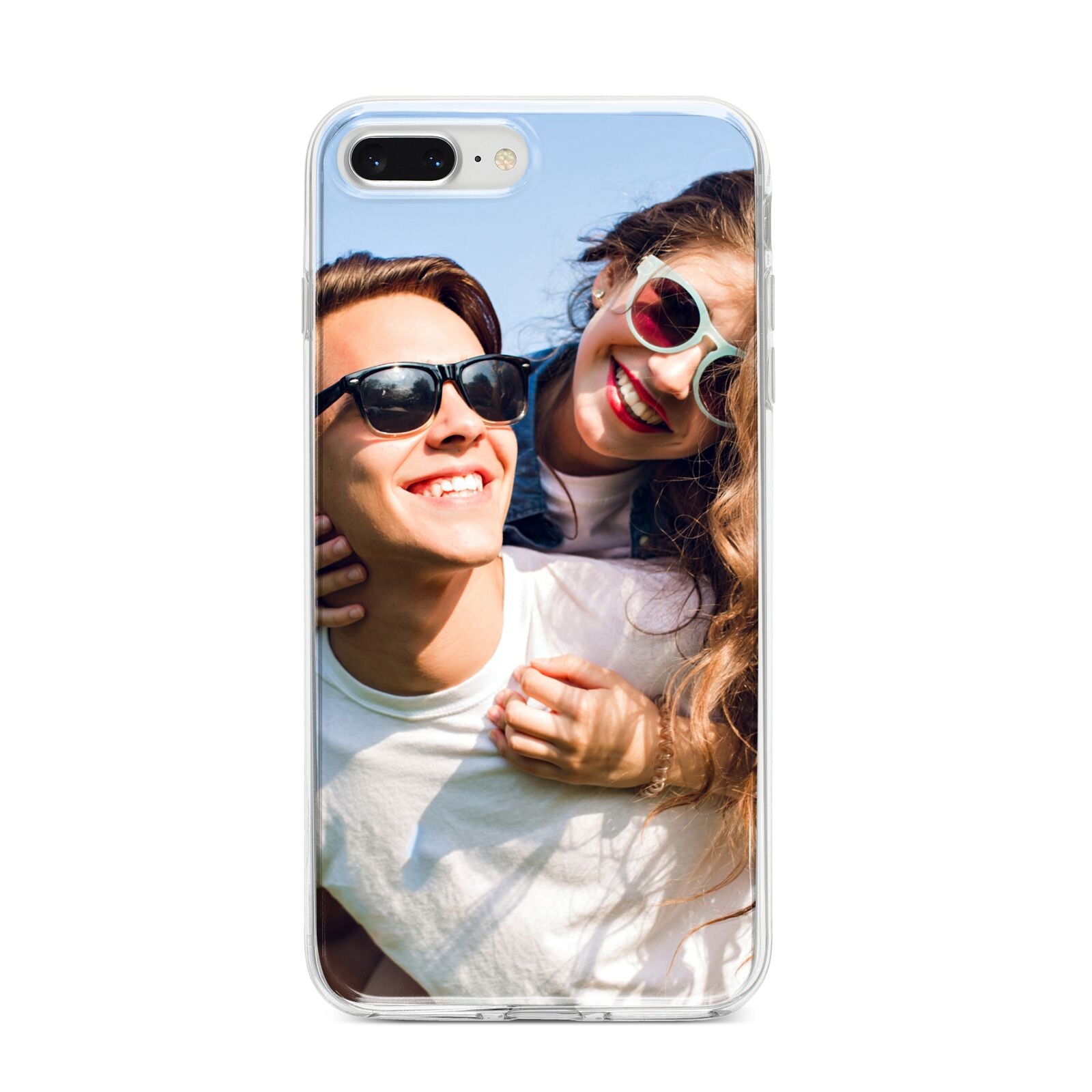 Photo iPhone 8 Plus Bumper Case on Silver iPhone