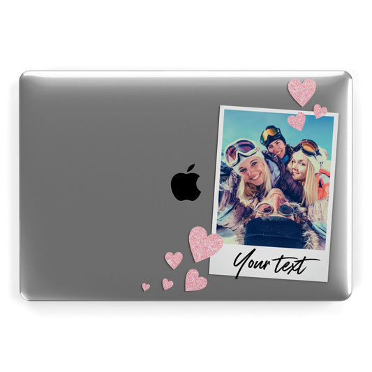 Photo with Text Apple MacBook Case