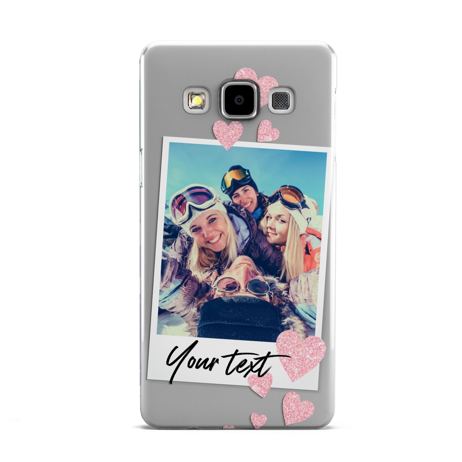 Photo with Text Samsung Galaxy A5 Case