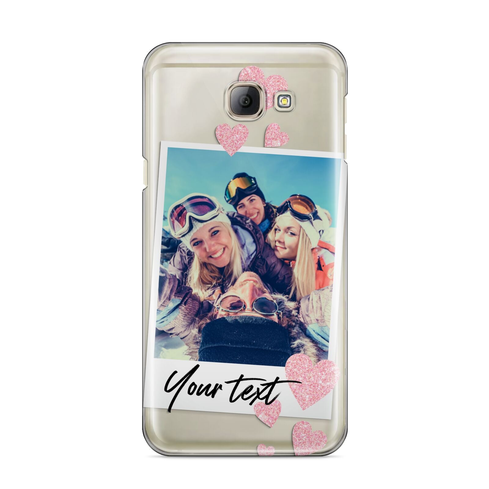 Photo with Text Samsung Galaxy A8 2016 Case