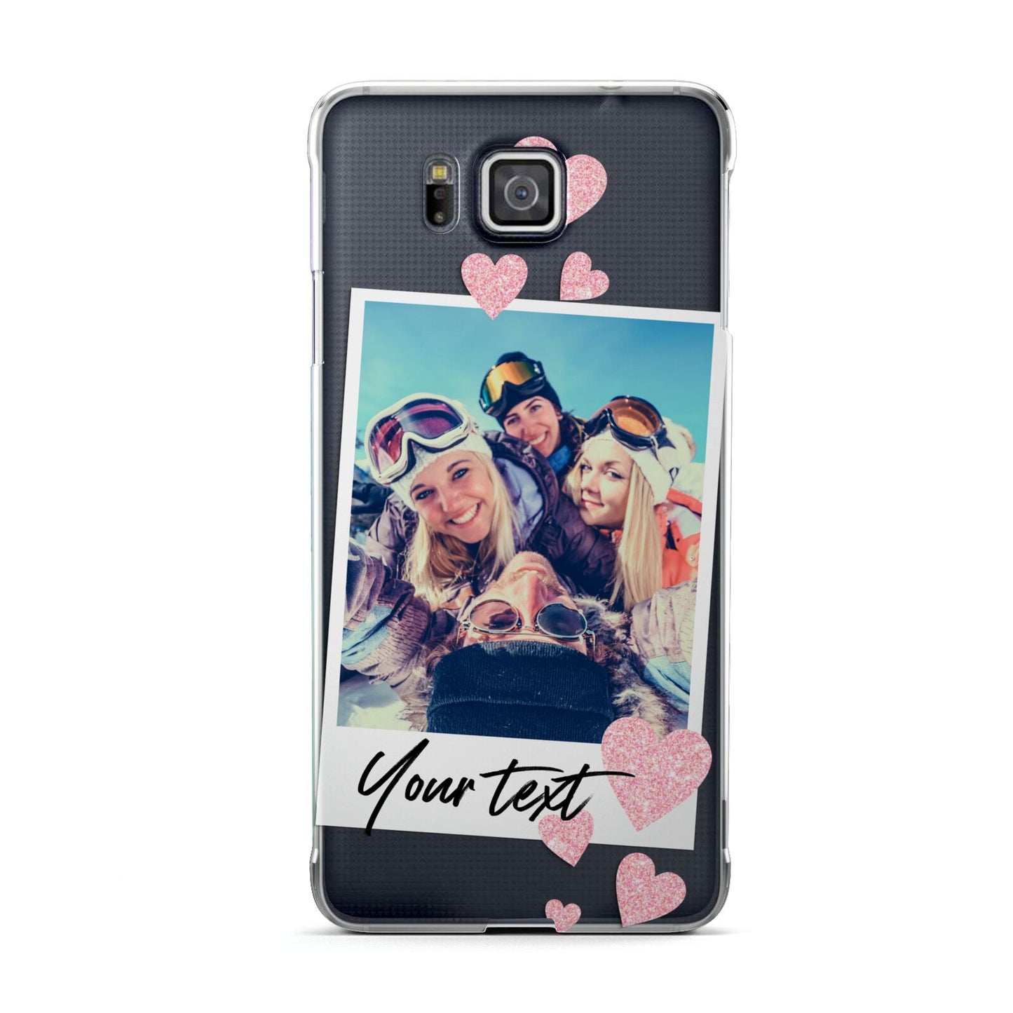 Photo with Text Samsung Galaxy Alpha Case