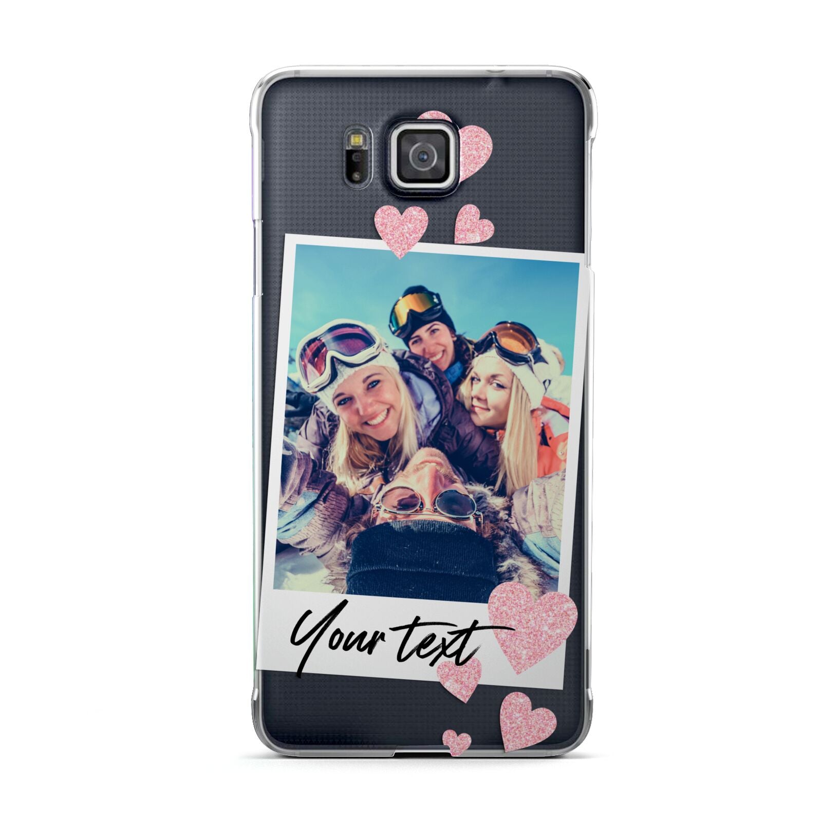 Photo with Text Samsung Galaxy Alpha Case