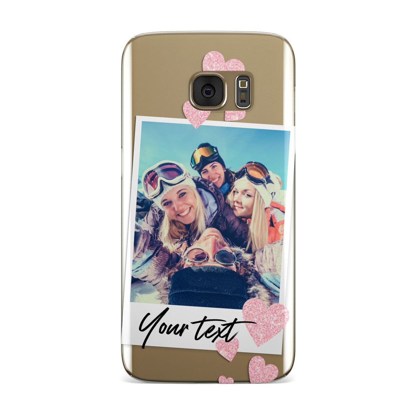Photo with Text Samsung Galaxy Case