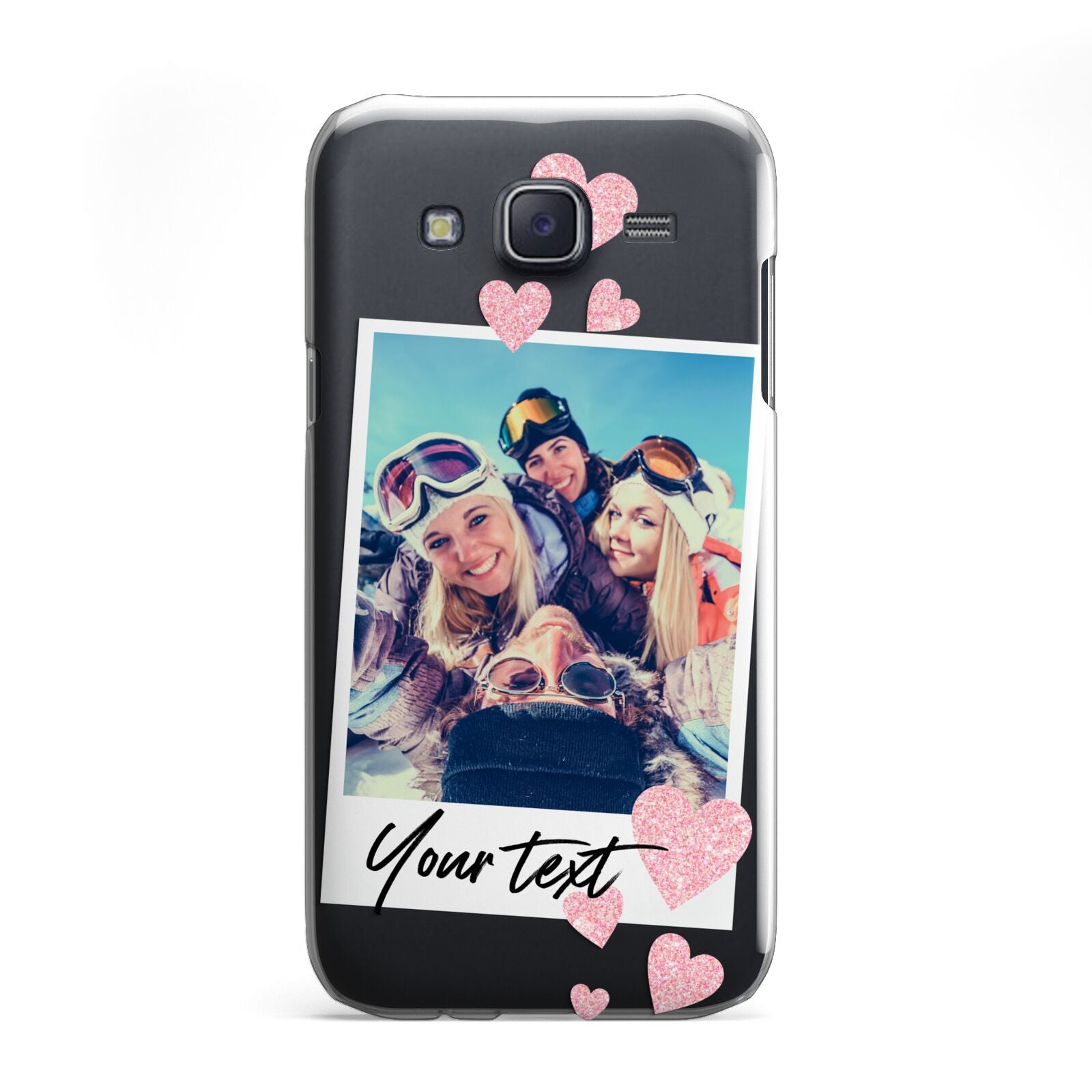Photo with Text Samsung Galaxy J5 Case