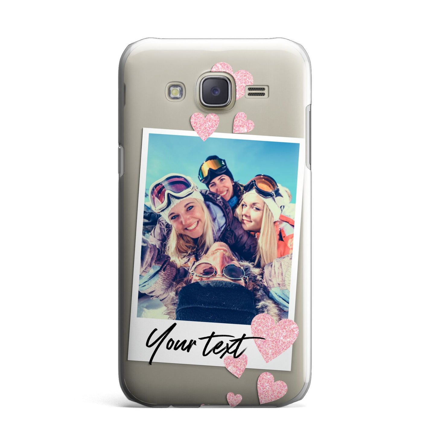 Photo with Text Samsung Galaxy J7 Case