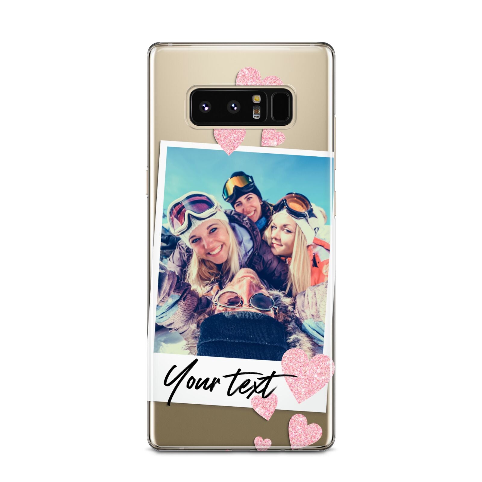 Photo with Text Samsung Galaxy Note 8 Case