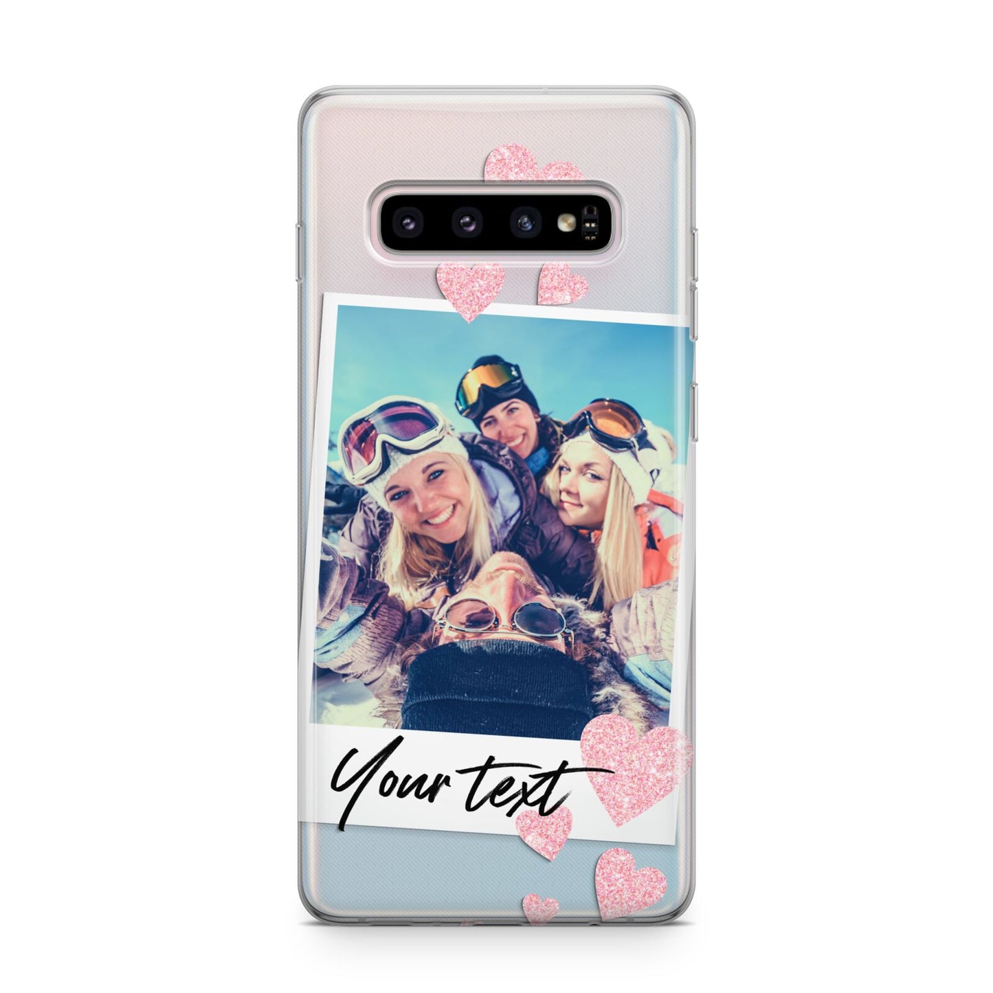 Photo with Text Samsung Galaxy S10 Plus Case