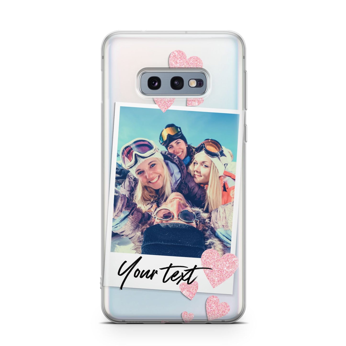 Photo with Text Samsung Galaxy S10E Case