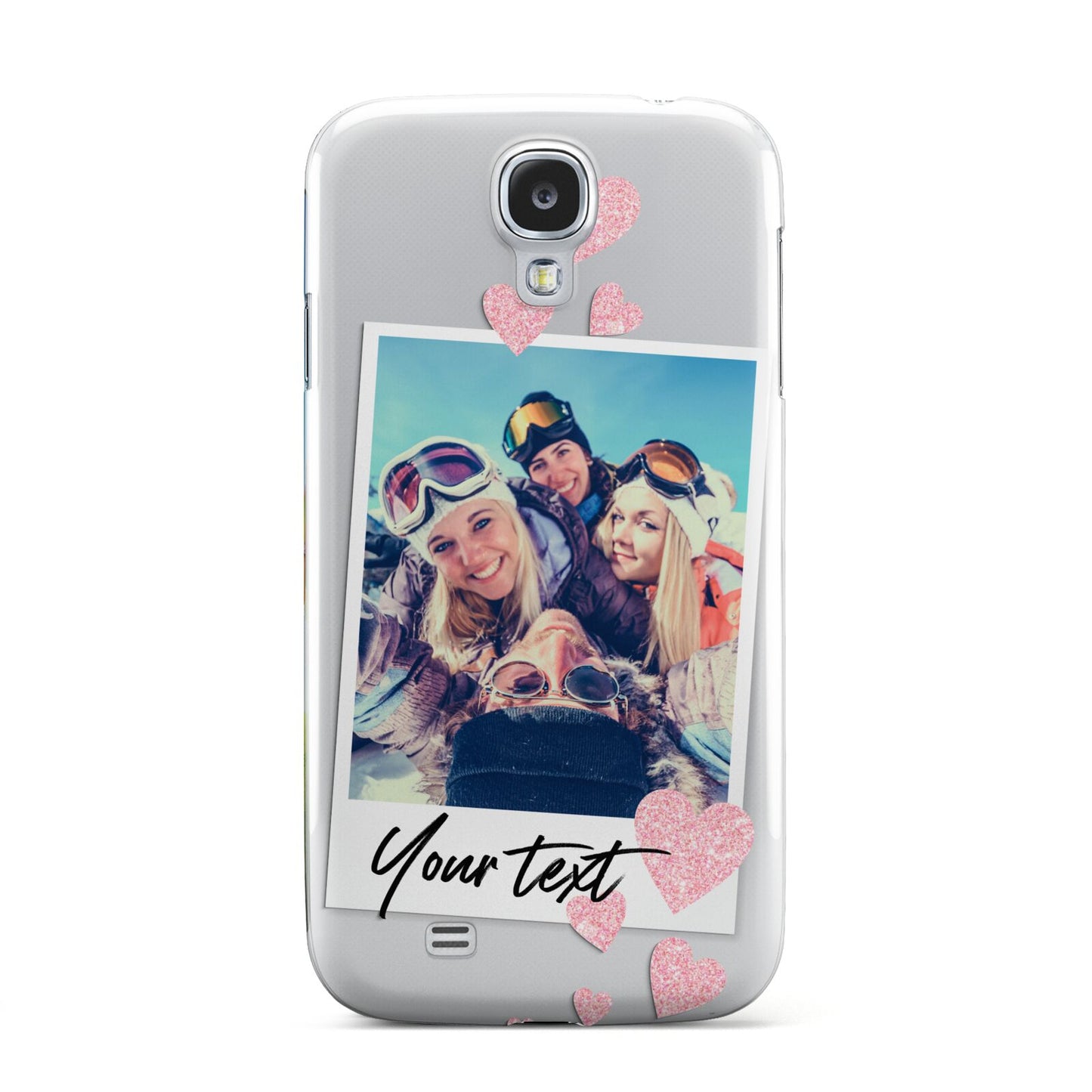 Photo with Text Samsung Galaxy S4 Case